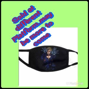 SOLD SOLD Jojo’s Bizarre Giorno Giovanna Facemask